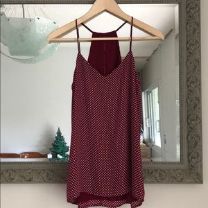 Express reversible chiffon camisole